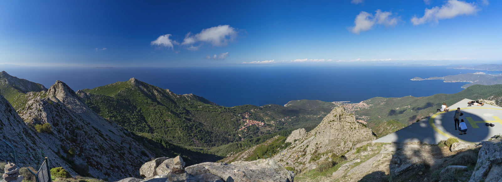Panorama from Monte Capanne