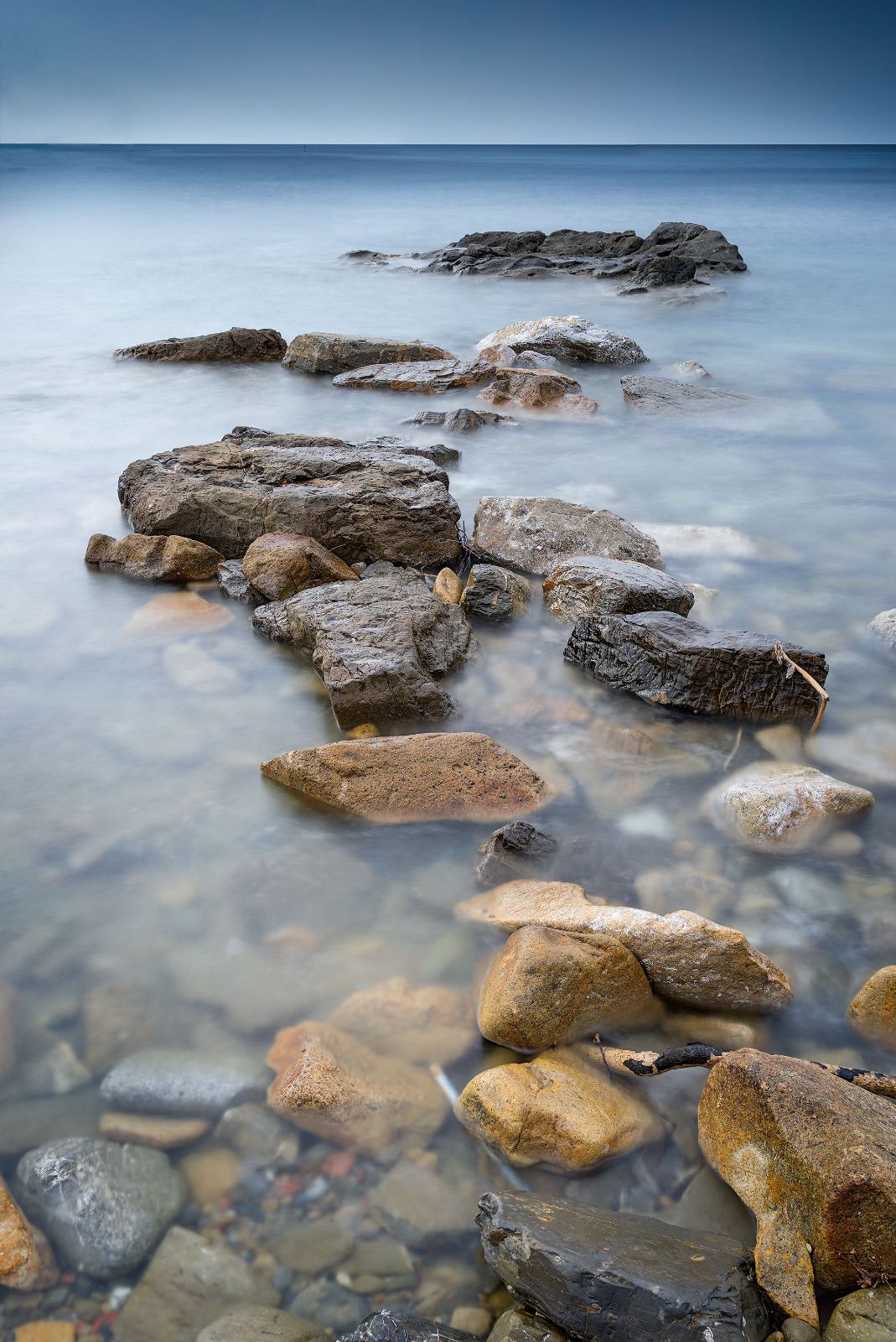 Enfola beach stones