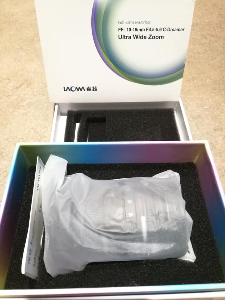 unboxing Laowa 10-18mm