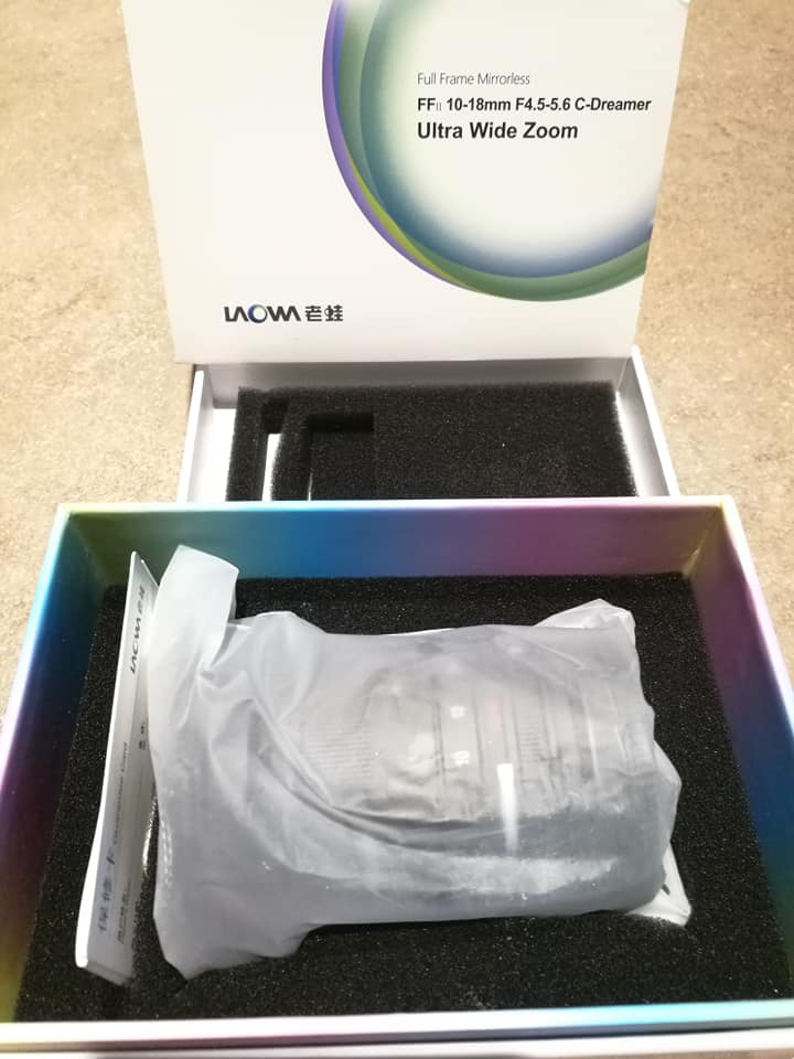 unboxing Laowa 10-18mm